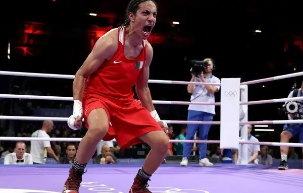 Algerian boxer Imane Khelif, a boxer with male XY chromosomes, now defeats Hungarian Female Boxer Anna Luca in the women's 66kg boxing quarter-final.